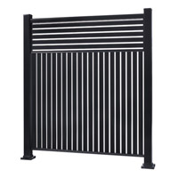 Combinés lattes verticales et horizontales